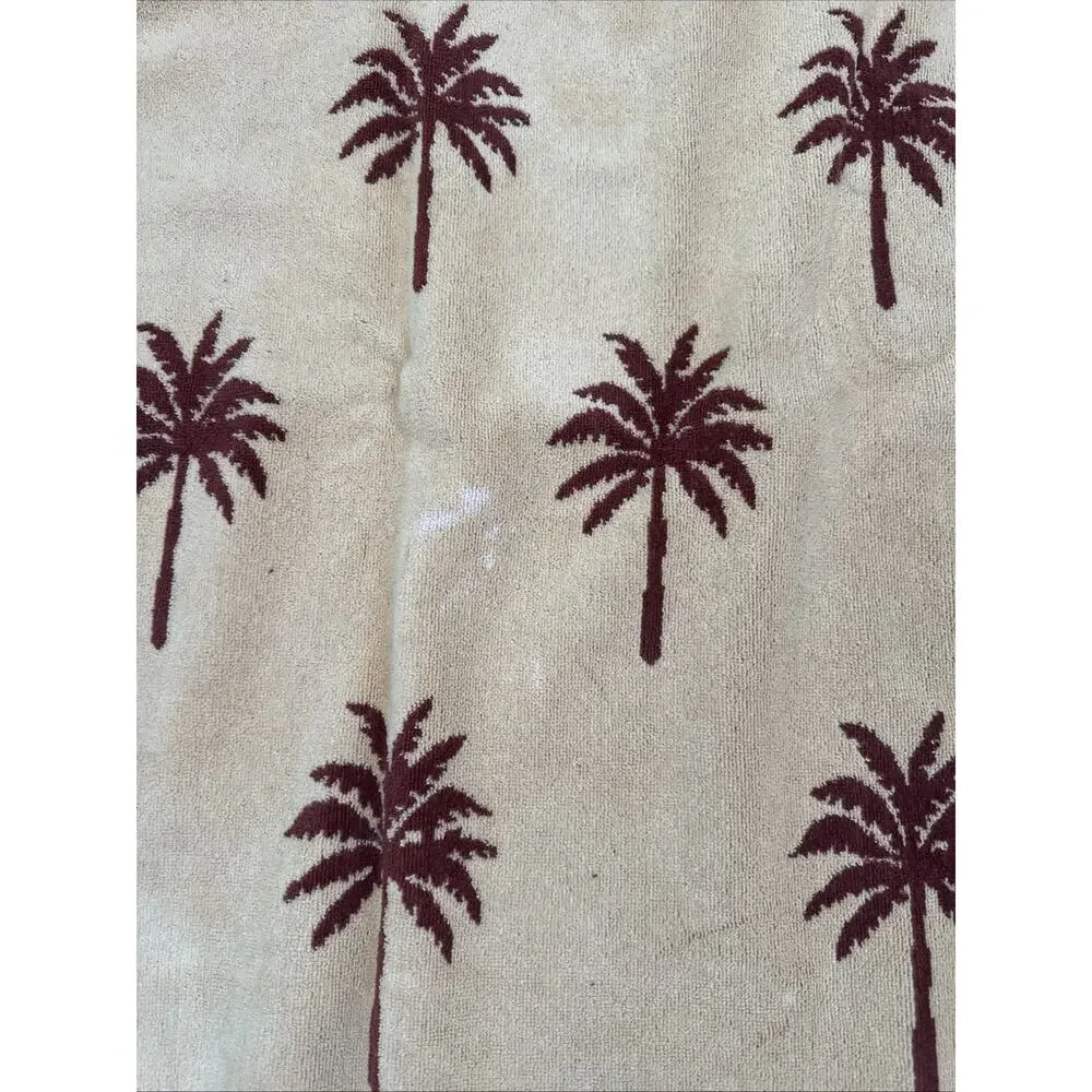 100% Egyptian Cotton VTG Franco XLarge Palm Beach Towel Thick Reversable